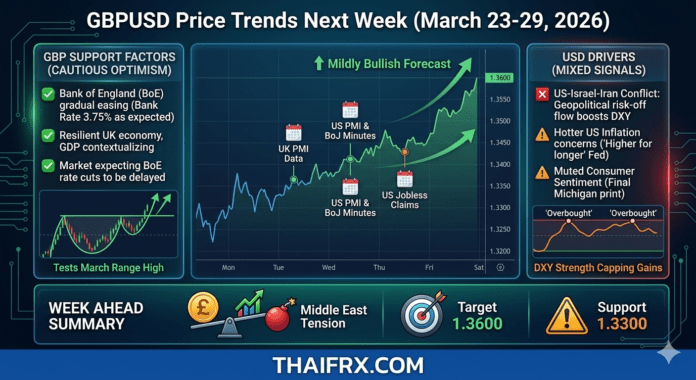 GBP/USD สัปดาห์หน้า: ปอนด์เผชิญมรสุม 2 ด้าน 