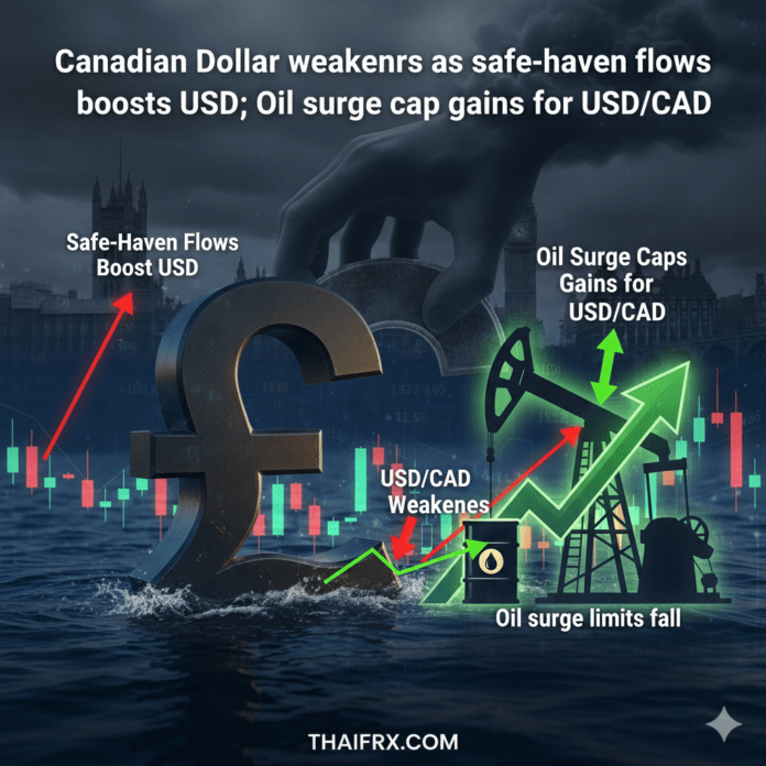 USD/CAD มีความผันผวนสูงแต่ยังไม่สามารถเลือกทิศทางที่ชัดเจนได้ ตกอยู่ในสภาวะ 