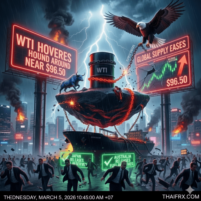 WTI พุ่งจ่อ $98! รับแรงกระแทกหลัง 