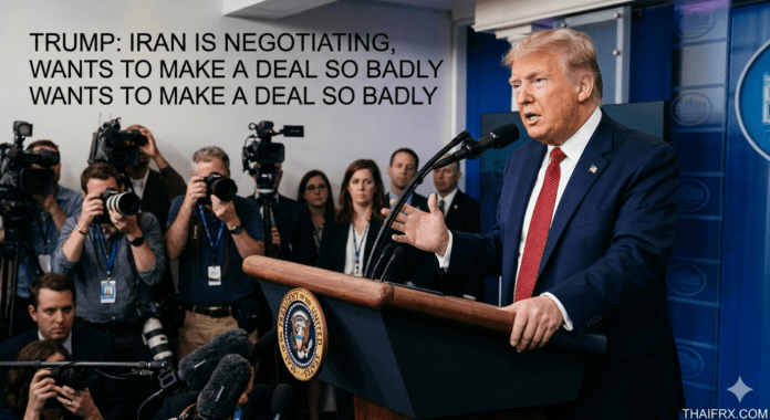 ทรัมป์ยัน! อิหร่านอยากจบศึกใจจะขาด แต่ 