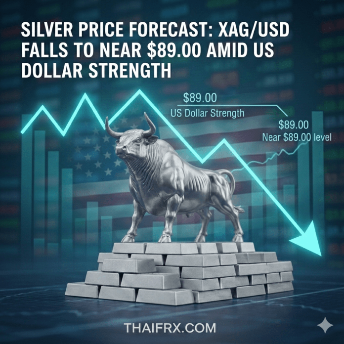 วิเคราะห์แนวโ น้มราคาเงิน (Silver - XAG/USD) เคลื่อนไหวแถวระดับ $89.25
