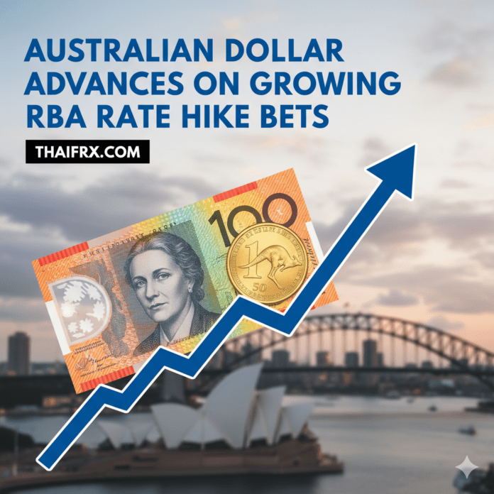 AUD พุ่งแรง! รับอานิสงส์คาดการณ์ RBA ขึ้นดอกเบี้ย หลังเงินเฟ้อจ่อทะลุ 4%