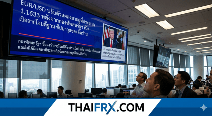 EUR/USD: แนวโน้มระยะสั้นยังเป็นขาลง ท่ามกลางเส้น EMA 20 วันที่ลาดตัวลง