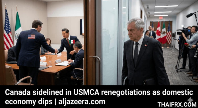 แคนาดาถูกโดดเดี่ยวในการเจรจาข้อตกลง USMCA รอบใหม่ ซ้ำเติมภาวะเศรษฐกิจในประเทศที่กำลังทรุดตัว