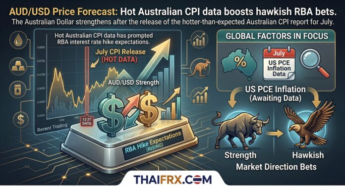 แนวโน้มราคา AUD/USD: ข้อมูล CPI ออสเตรเลียที่ร้อนแรง หนุนการคาดการณ์สายเหยี่ยว (ขึ้นดอกเบี้ย) ของ RBA